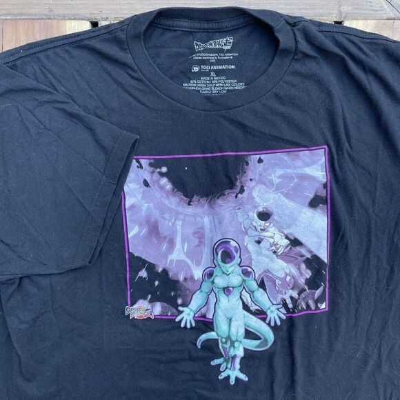 Dragon Ball Z Shirt Mens XL Black Goku Fighters Z Toei Animation Anime Tee - Picture 1 of 5